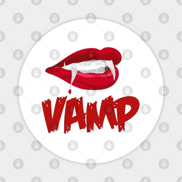 Vamp Teeth Magnet by WikiDikoShop